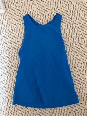 lululemon athletica Blue Tank Top